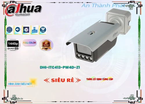 Lắp đặt camera tân phú Camera Dahua DHI-ITC413-PW4D-IZ1