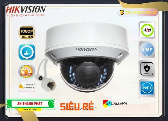 Lắp đặt camera tân phú Camera Hikvision DS-2CD2720F-IS