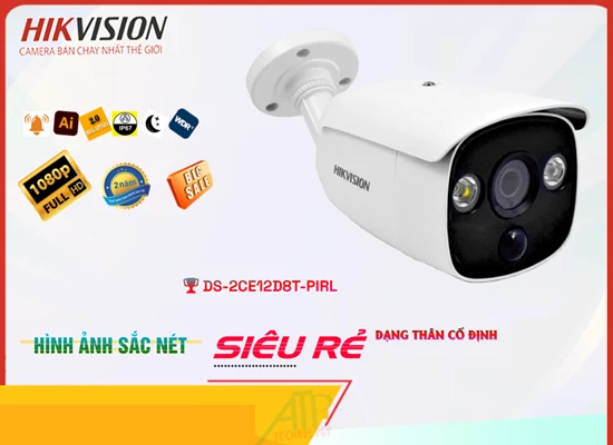 Lắp đặt camera tân phú DS-2CE12D8T-PIRL Hikvision Sắt Nét