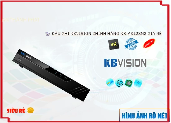 Lắp đặt camera tân phú Đầu Ghi Kbvision KX-A8128N2