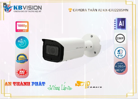 Lắp đặt camera tân phú Camera Kbvision KX-CAi2205MN