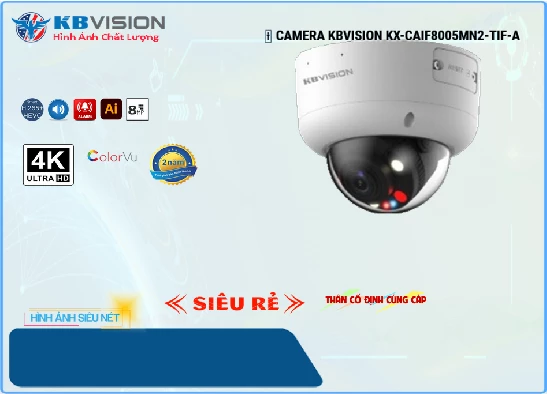 Lắp đặt camera tân phú Camera KBvision KX-CAiF8005MN2-TiF-A