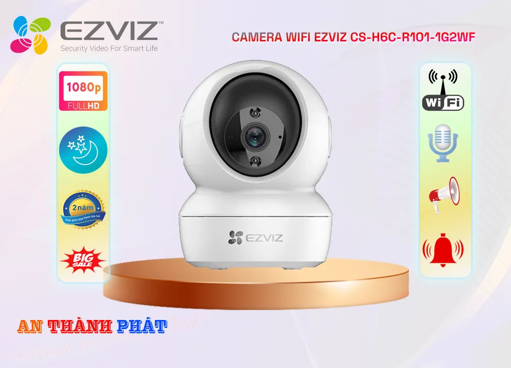 Camera Wifi Xoay 360 CS-H6c-R101-1G2WF,CS H6c R101 1G2WF,Giá Bán CS-H6c-R101-1G2WF,CS-H6c-R101-1G2WF Giá Khuyến