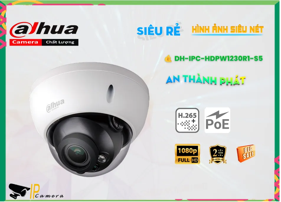 DH IPC HDPW1230R1 S5,Camera Dahua DH-IPC-HDPW1230R1-S5,DH-IPC-HDPW1230R1-S5 Giá rẻ,DH-IPC-HDPW1230R1-S5 Công Nghệ