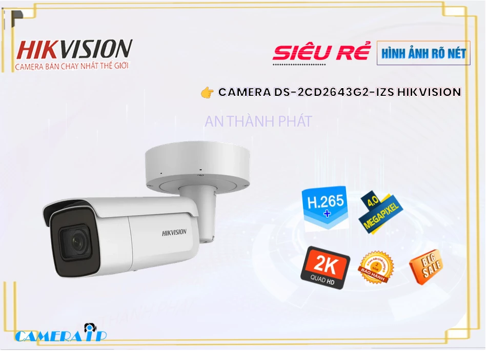 Camera Hikvision DS-2CD2643G2-IZS,DS-2CD2643G2-IZS Giá rẻ,DS 2CD2643G2 IZS,Chất Lượng DS-2CD2643G2-IZS,thông số