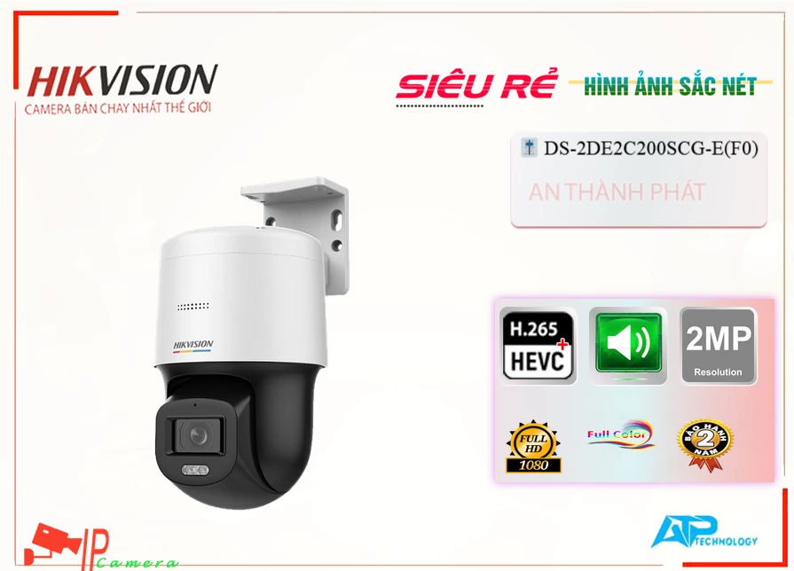 Camera Hikvision DS-2DE2C200SCG-E(F0),thông số DS-2DE2C200SCG-E(F0),DS-2DE2C200SCG-E(F0) Giá rẻ,DS 2DE2C200SCG
