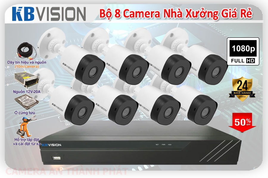 Lắp camera KBvision trọn bộ giá rẻ, mua camera KBvision giá rẻ, chất lượng camera KBvision, bảng giá camera KBvision,