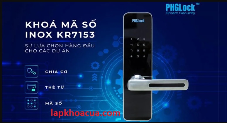 Nơi bán Khóa mã số inox PHGLock Khóa điện tử PHGLock  là sản phẩm khóa vân tay cao cấp được nhập khẩu trực tiếp từ Ustraylia. Khóa có chức năng mở khóa bằng