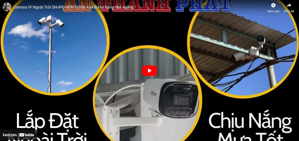 Báo Giá Camera Hd Dahua Chính Hãng