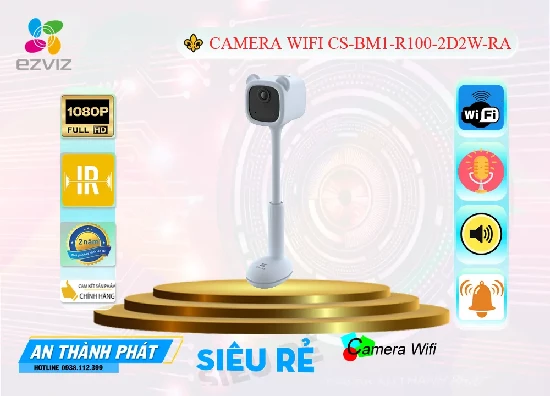 Lắp đặt camera tân phú ✔ CS-BM1-R100-2D2WF-Ra Camera Wifi Ezviz Hình Ảnh Đẹp