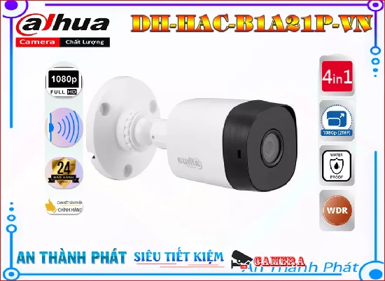 Lắp đặt camera tân phú Camera Dahua DH-HAC-B1A21P-VN