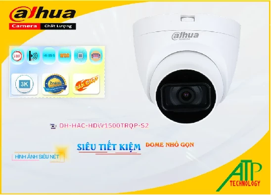 Lắp đặt camera tân phú Camera Dahua Sắt Nét DH-HAC-HDW1500TRQP-S2