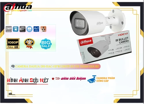 Lắp đặt camera tân phú Camera Dahua DH-HAC-HFW1200TP-S5-VN