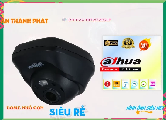 Lắp đặt camera tân phú Camera Dahua DH-HAC-HMW3200LP