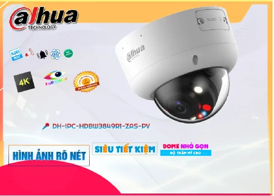 Lắp đặt camera tân phú Camera Dahua DH-IPC-HDBW3849R1-ZAS-PV