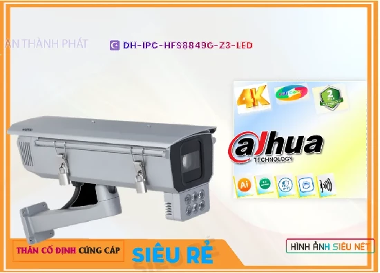 Lắp đặt camera tân phú Camera Dahua DH-IPC-HFS8849G-Z3-LED