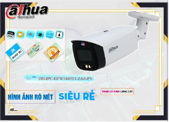 Lắp đặt camera tân phú Camera Dahua DH-IPC-HFW3449T1-ZAS-PV