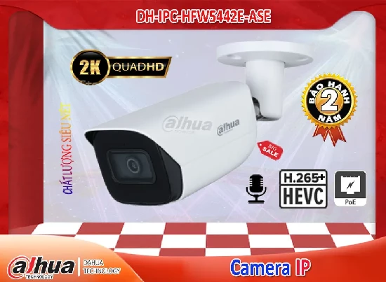 Lắp đặt camera tân phú Camera IP Dahua DH-IPC-HFW5442E-ASE