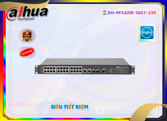 Lắp đặt camera tân phú Switch Thiết bị nối mạng Hãng Ruijie DH-PFS4226-24ET-240