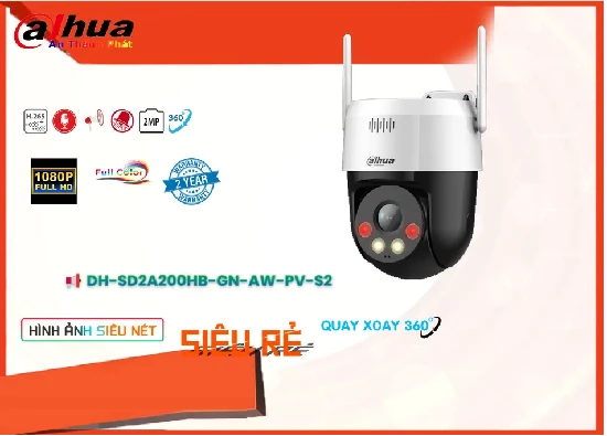 Lắp đặt camera tân phú Camera Dahua DH-SD2A200HB-GN-AW-PV-S2