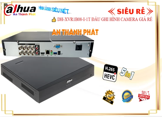 Lắp đặt camera tân phú Dahua DH-XVR1B08-I-1T Sắt Nét