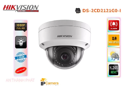 Lắp đặt camera tân phú DS-2CD2121G0-I sắc nét Hikvision