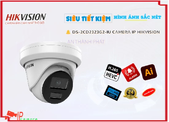 Lắp đặt camera tân phú Camera Hikvision DS-2CD2323G2-IU