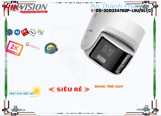 Lắp đặt camera tân phú Camera Hikvision DS-2CD2347G2P-LSU/SL(C)