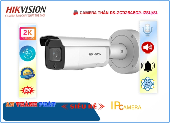 Lắp đặt camera tân phú DS-2CD2646G2-IZSU/SL Camera Chính Hãng Hikvision