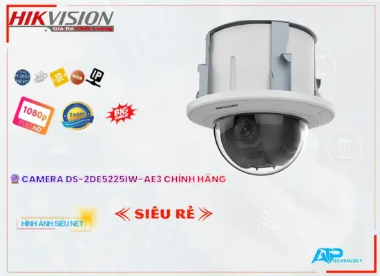 Lắp đặt camera tân phú DS-2DE5225IW-AE3 Hikvision Chất Lượng