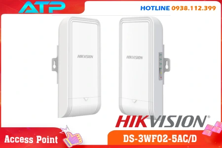 HIKVISION DS-3WF02-5AC/D chính hãng, Thu phát không dây DS-3WF02-5AC/D, Bộ truyền tín hiệu ngoài trời DS-3WF02-5AC/D, Thiết bị kết nối camera thang máy DS-3WF02-5AC/D, Bộ phát WiFi DS-3WF02-5AC/D, DS-3WF02-5AC/D, Bộ bắn điểm IP55 DS-3WF02-5AC/D.