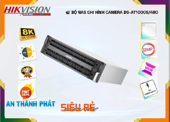 Lắp đặt camera tân phú Bộ Lưu Trữ Mở Rộng Hikvision DS-AT1000S/480