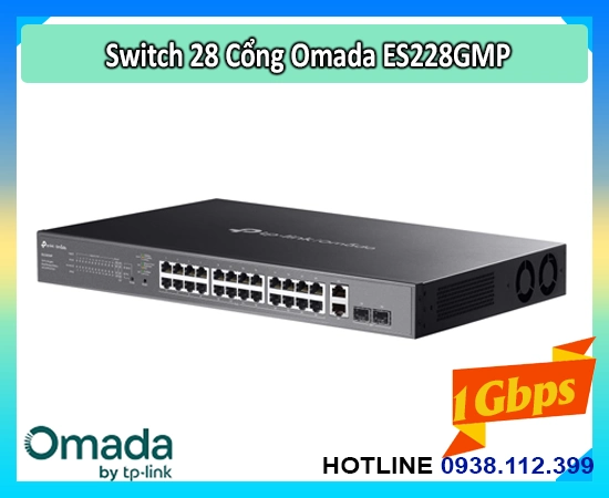 Lắp đặt camera Switch 28 Port ES228GMP