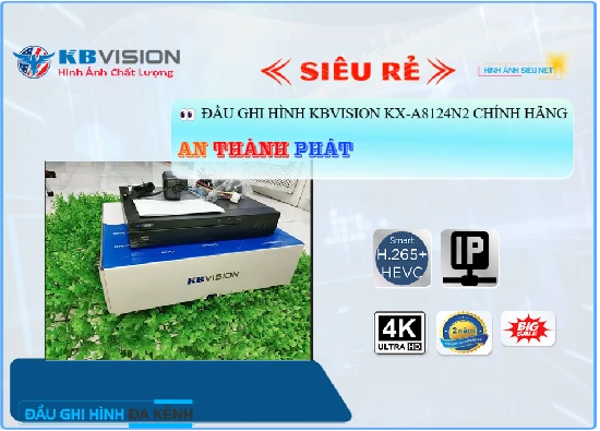 Lắp đặt camera tân phú Đầu Ghi Kbvision KX-A8124N2