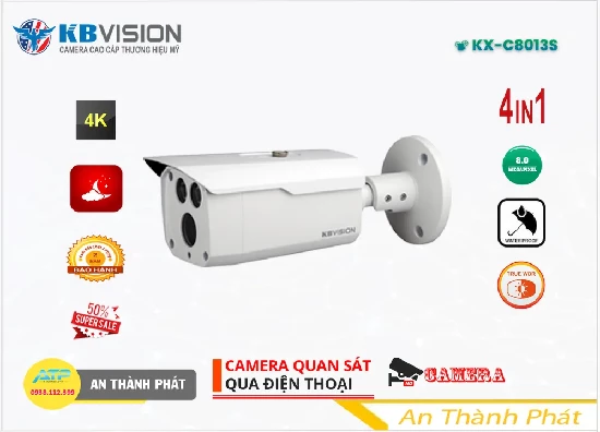 Lắp đặt camera tân phú Camera KX-C8013S IP67