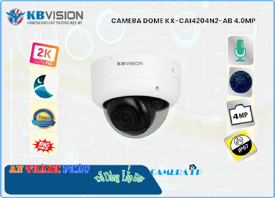 Lắp đặt camera tân phú Camera KBvision KX-CAi4204N2-AB