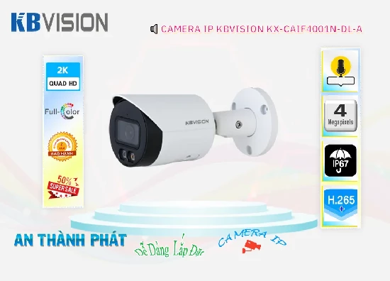 Lắp đặt camera tân phú Camera IP Ngoài Trời KX-CAiF4001N-DL-A