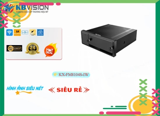 Lắp đặt camera tân phú Đầu Thu KTS KBvision KX-FM8104S-IW Thiết kế Đẹp