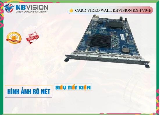 Lắp đặt camera tân phú Video Wall KBvision KX-FV04E