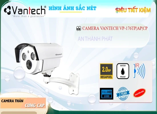 Lắp đặt camera tân phú ✅ Camera VP-176TP|AP|CP VanTech