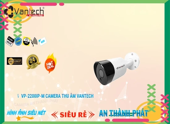 Lắp đặt camera tân phú Camera VP-2200IP-M Độ Nét Cao
