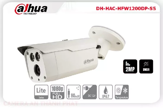 Lắp đặt camera tân phú DH-HAC-HFW1200DP-S5 Camera An Ninh Thiết kế Đẹp ☑