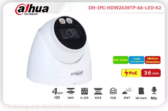 Lắp đặt camera tân phú DH-IPC-HDW2439TP-AS-LED-S2 Camera Hãng Ruijie Sắt Nét