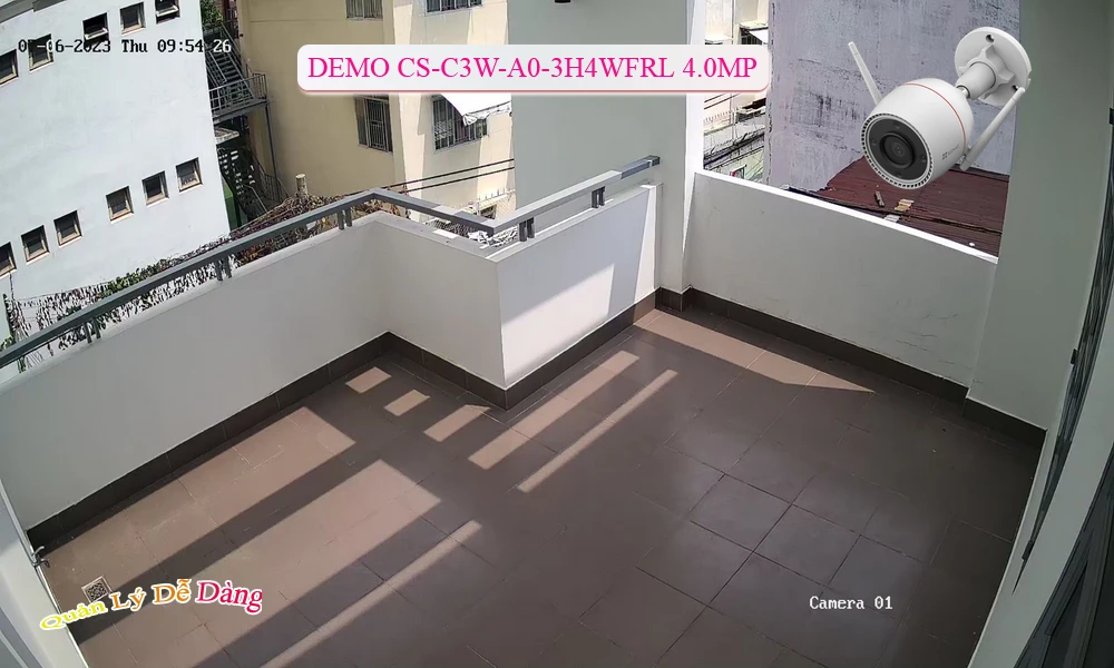 Camera An Ninh  Wifi Ezviz CS-C3W-A0-3H4WFRL Chức Năng Cao Cấp