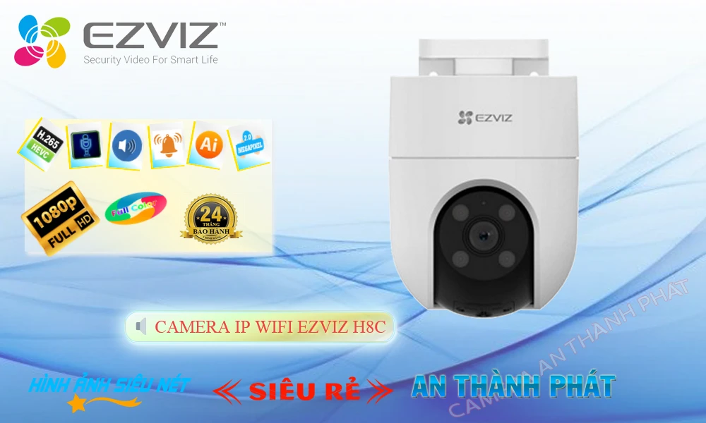 CS-H8c-R100-1J4WKFL sắc nét Wifi Ezviz CS-H8c-R100-1J4WKFL sắc nét Wifi Ezviz