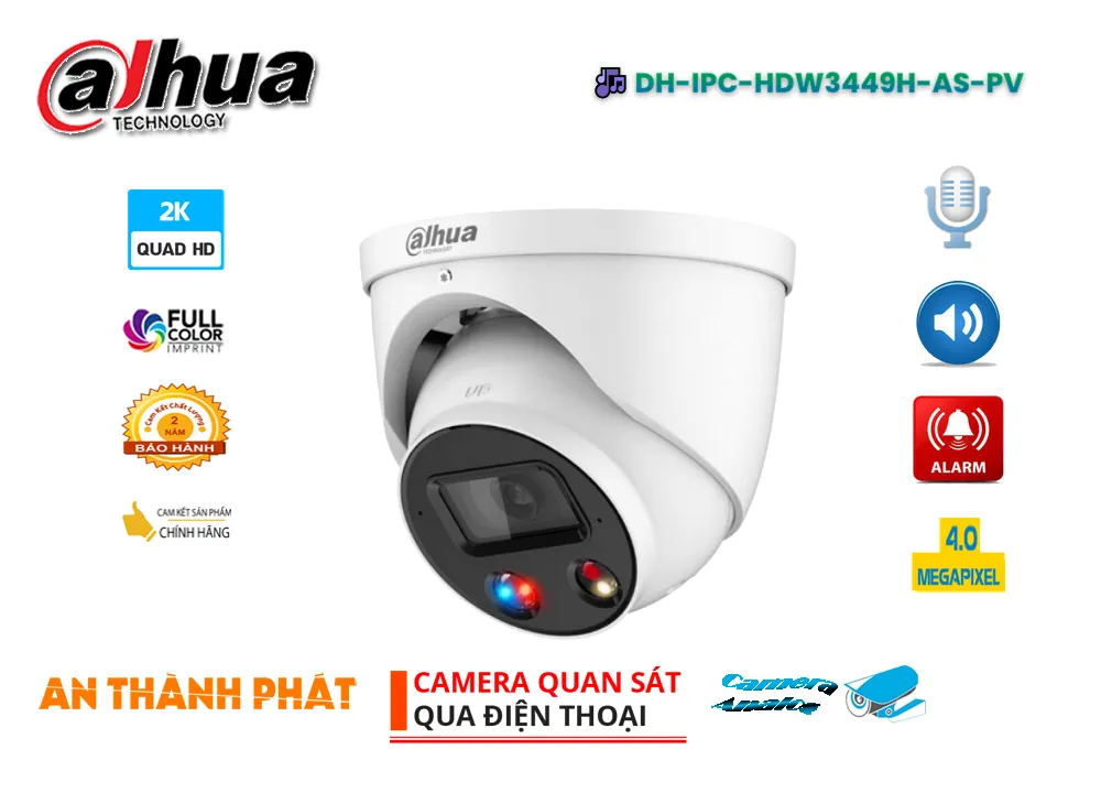 DH-IPC-HDW3449H-AS-PV Camera Dahua Giá rẻ,thông số DH-IPC-HDW3449H-AS-PV,DH-IPC-HDW3449H-AS-PV Giá rẻ,DH IPC HDW3449H