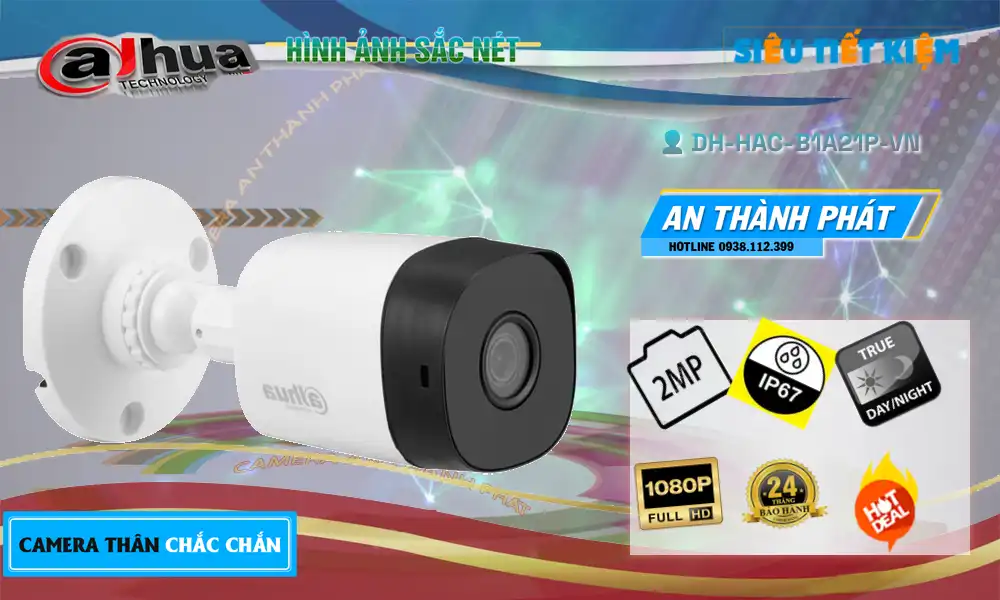 DH-HAC-B1A21P-VN sắc nét Dahua