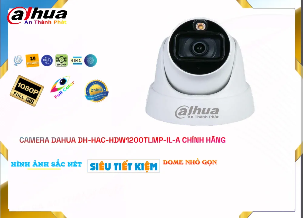 DH HAC HDW1200TLMP IL A,Camera Dahua DH-HAC-HDW1200TLMP-IL-A,Chất Lượng DH-HAC-HDW1200TLMP-IL-A,Giá