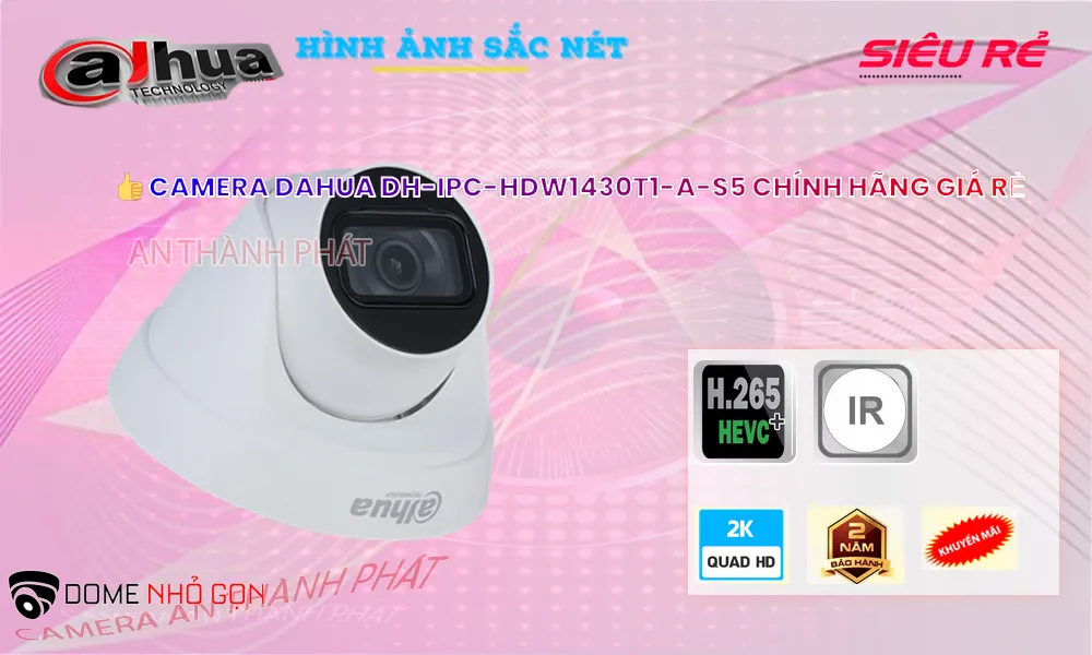 DH-IPC-HDW1430T1-A-S5 Camera  Dahua