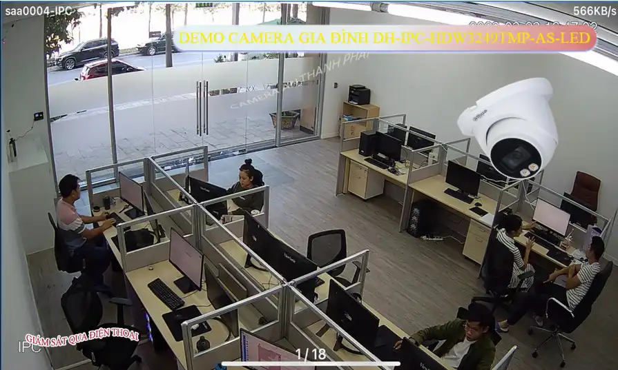 DH-IPC-HDW3249TMP-AS-LED sắc nét Dahua